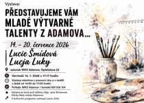 PŘEDSTAVUJEME MLADÉ VÝTVARNÉ TALENTY / VÝSTAVA