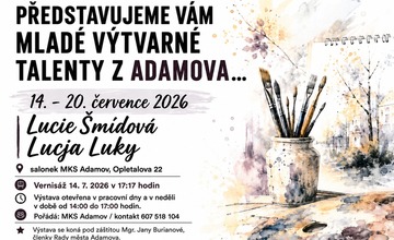 PŘEDSTAVUJEME MLADÉ VÝTVARNÉ TALENTY / VÝSTAVA