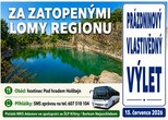 PRÁZDNINOVÝ VLASTIVĚDNÝ VÝLET: ZA ZATOPENÝMI LOMY REGIONU