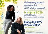 LETNÍ HUDEBNÍ PODVEČER S JE JE ENSEMBLE / K. JELÍNKOVOU A T. JEŘÁBKEM