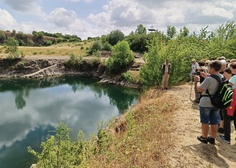 Vlastivědný výlet nás zavedl za zatopenými lomy v regionu a jinými zajímavostmi