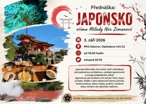 PŘEDNÁŠKA: MILADA NOX ZEMANOVÁ - JAPONSKO