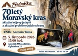 70LETÝ CHKO MORAVSKÝ KRAS - OBJEVY A OCHRANA JESKYNÍ