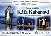 ZÁJEZD NA OPERU LEOŠE JANÁČKA "KÁŤA KABANOVÁ"